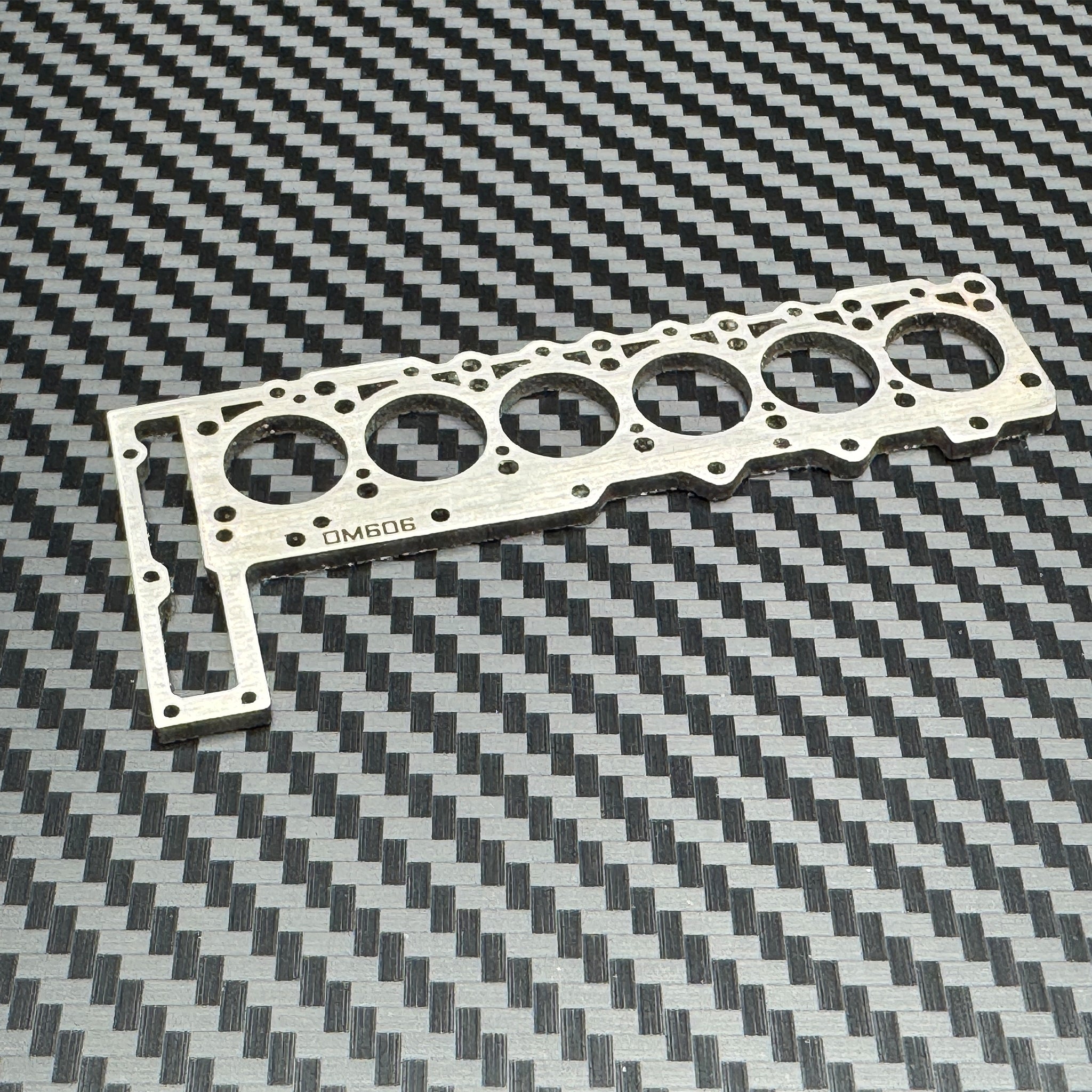 Engine Code Head Gasket Keychain (Custom Stainless)