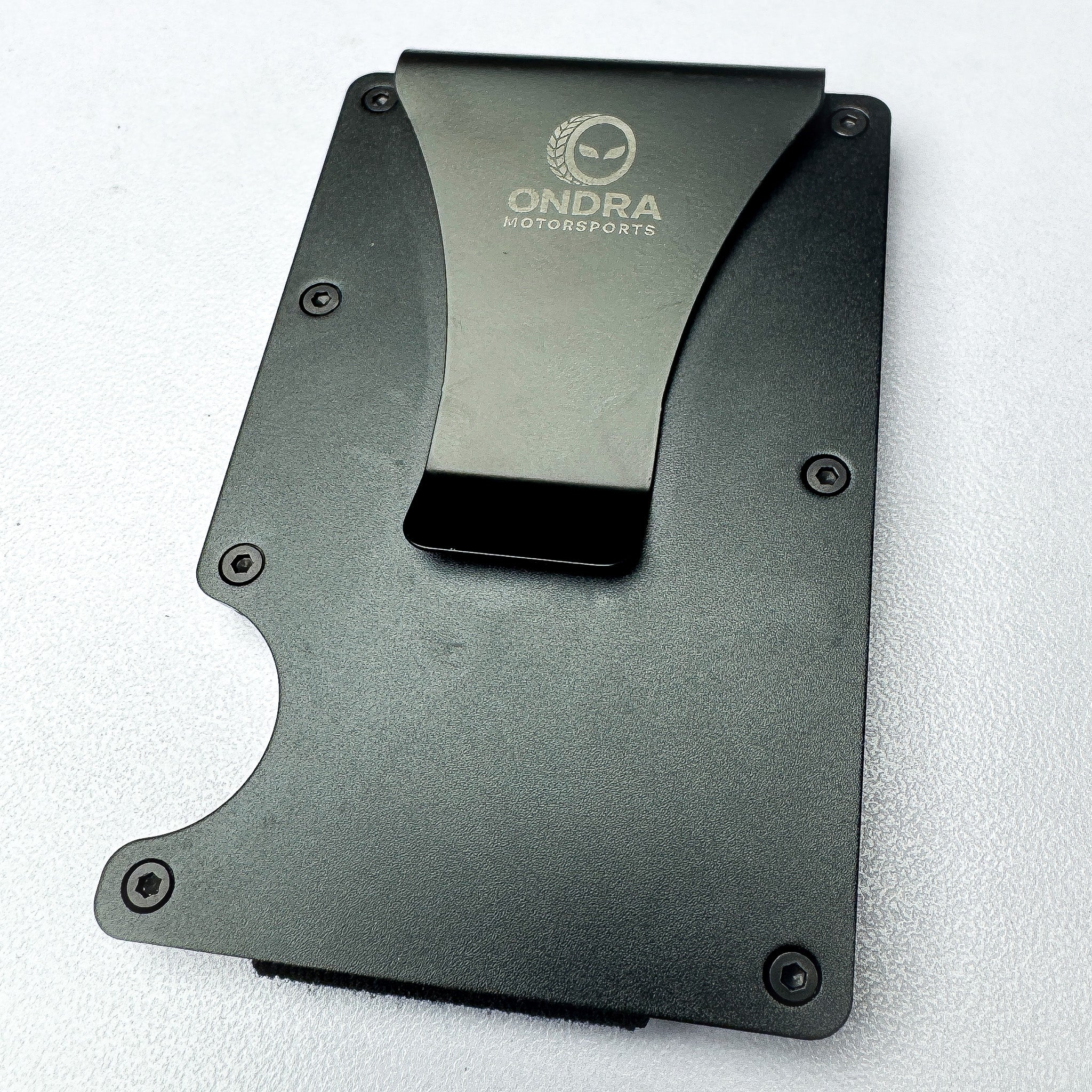 Laser engraved wallet