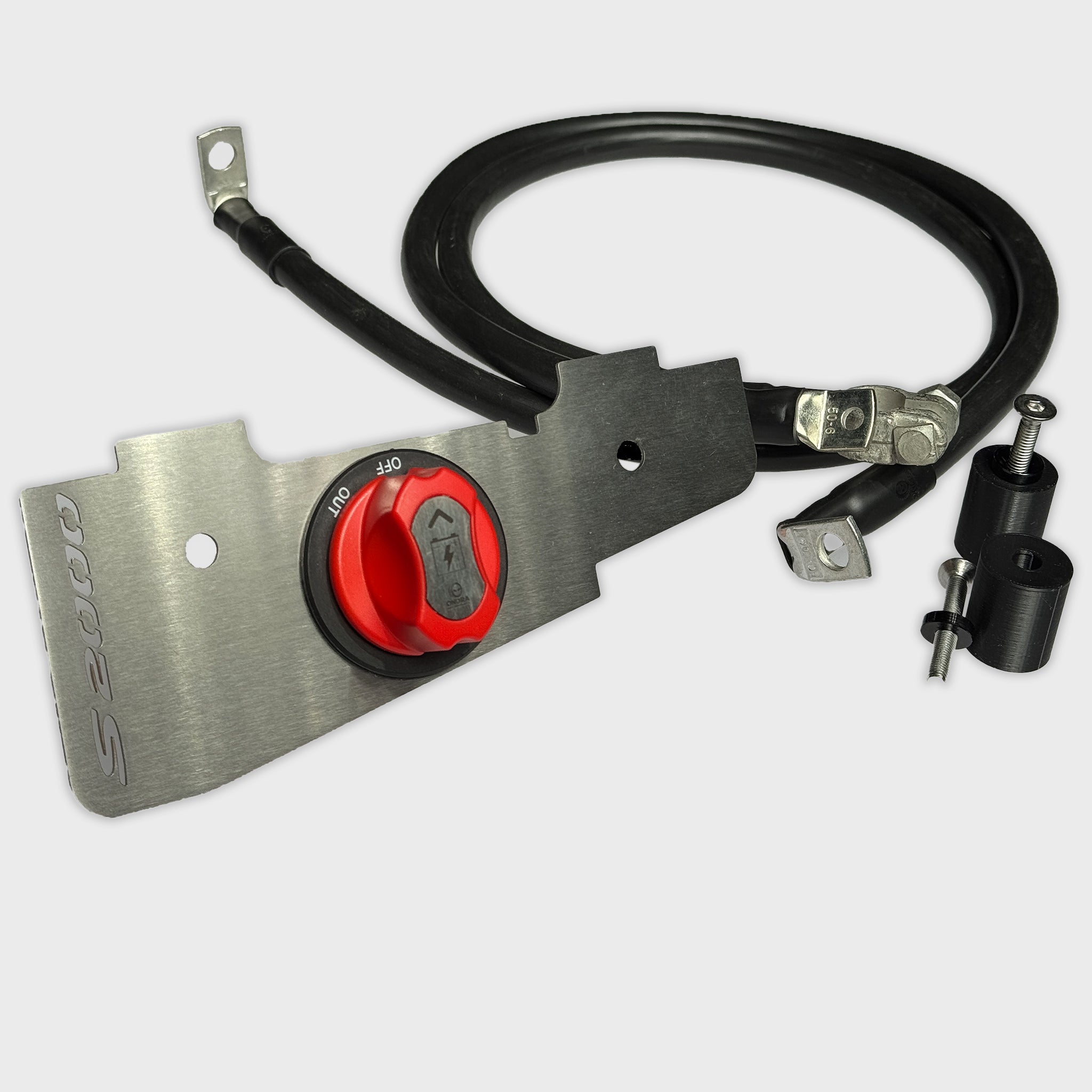 Honda S2000 battery disconnect switch kit with loom