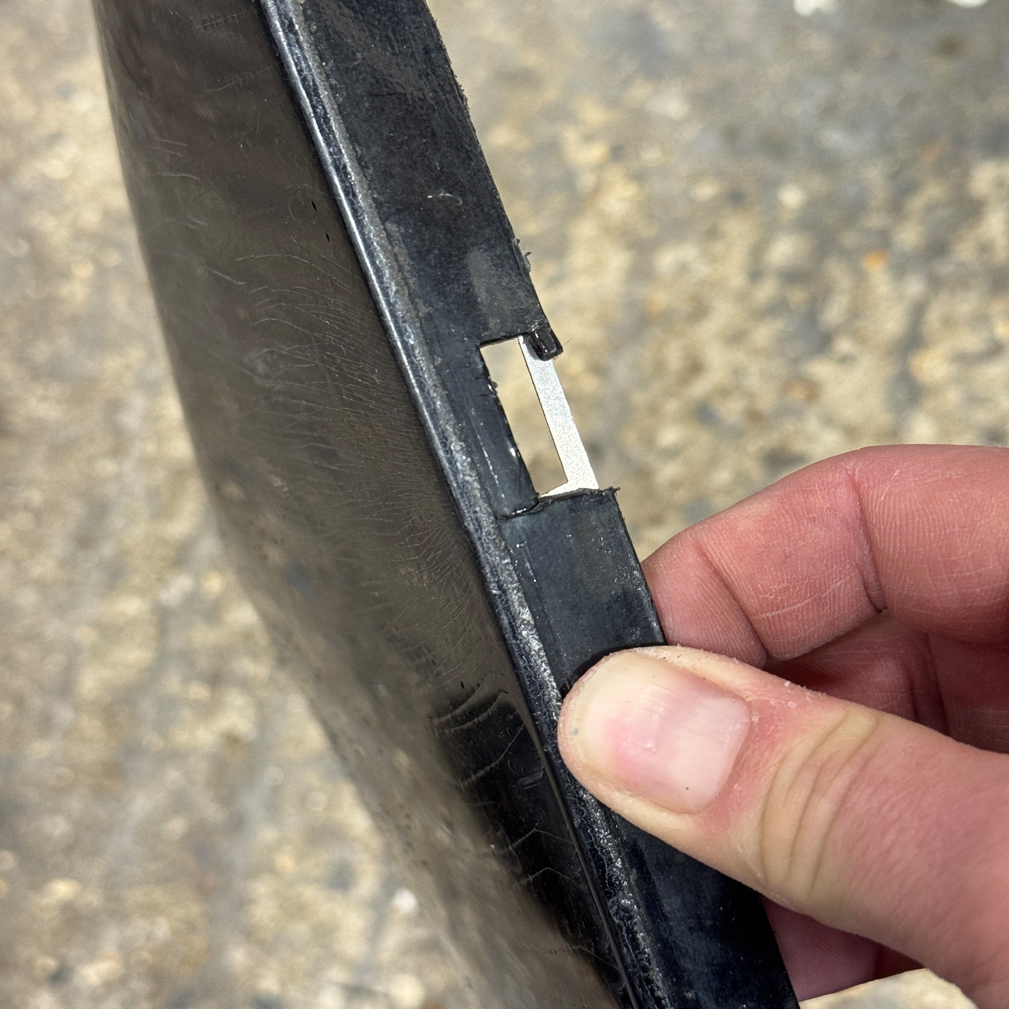 Honda S2000 Bumper repair plates