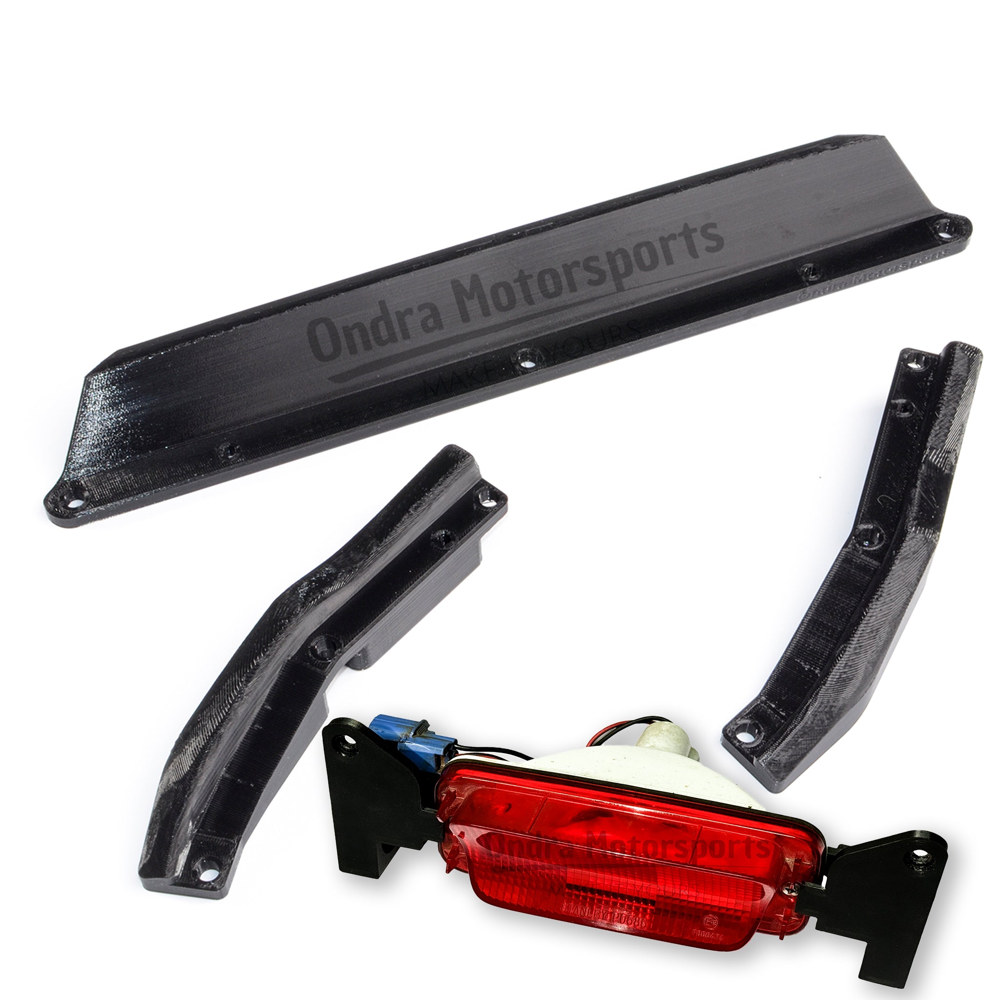 Honda S2000 Rear Number Plate & Fog Light Bracket Kit – Ondra Motorsports