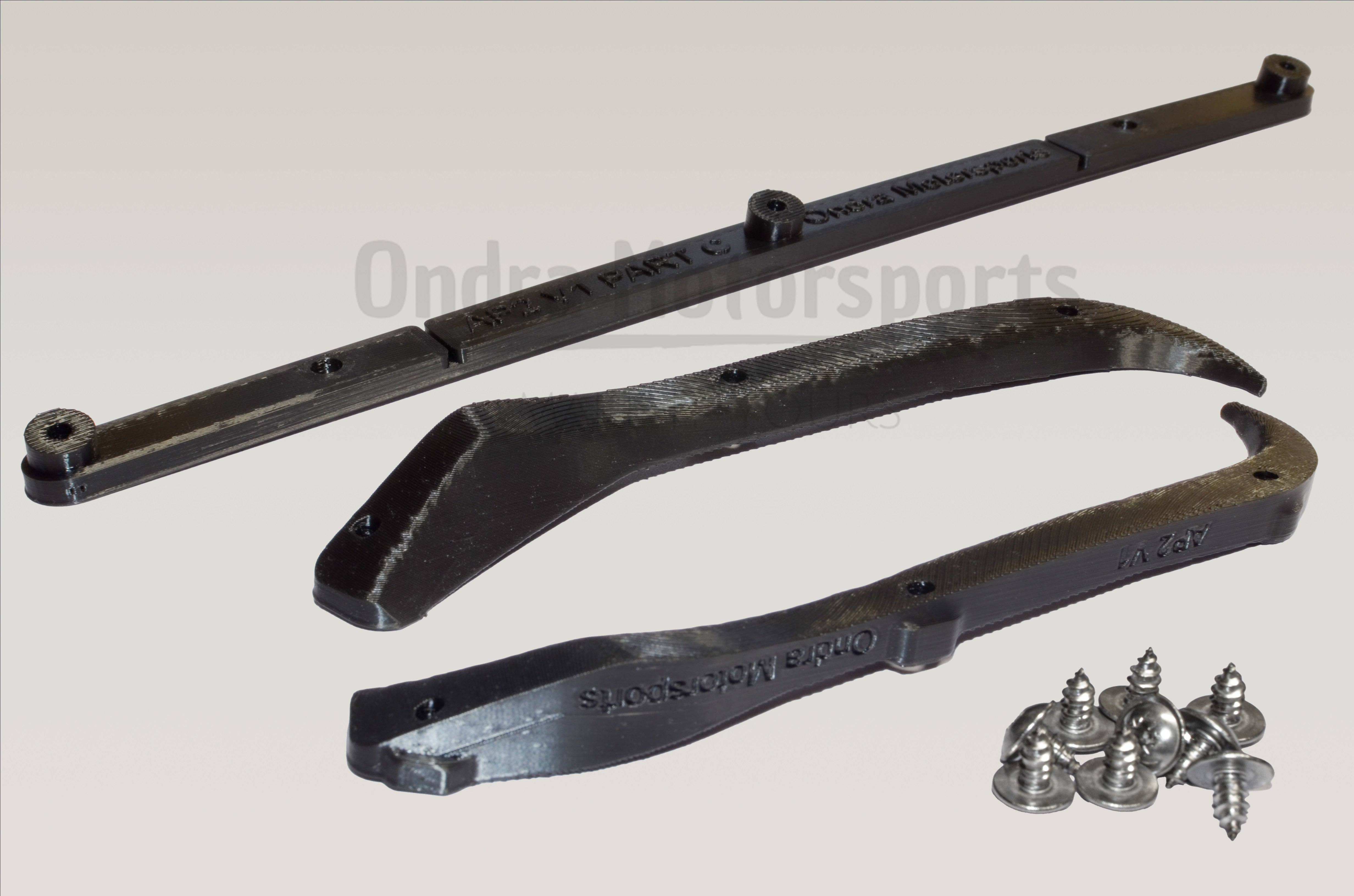 Share Honda S2000 Rear Bumper Number Plate holder repair kit Facelift models 2004-2009