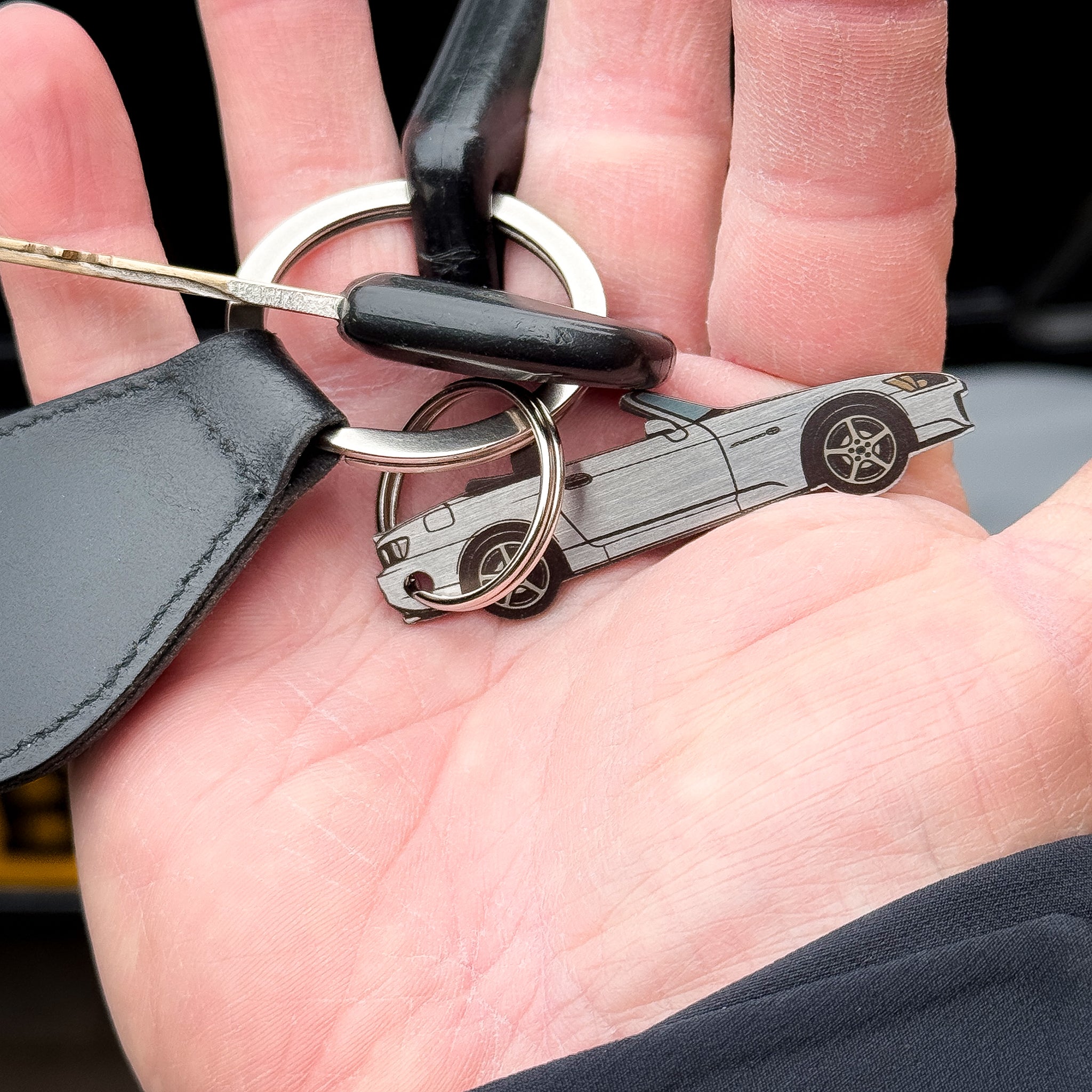Honda S2000 - Stainless steel keychain