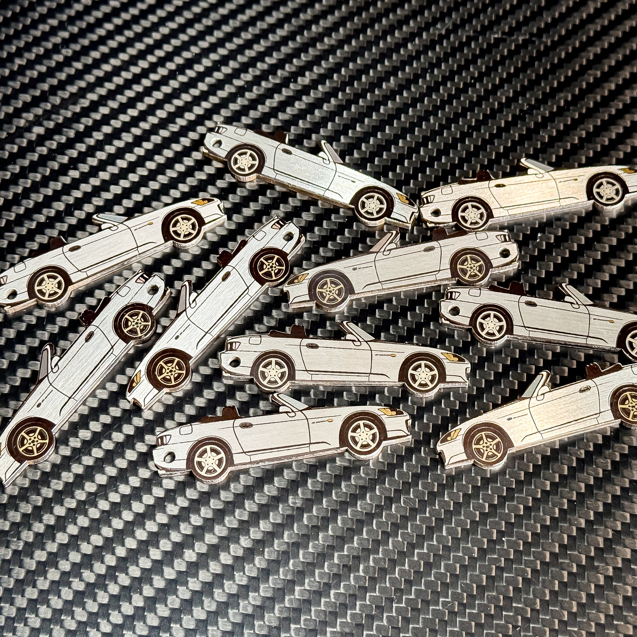 Honda S2000 - Stainless steel keychain
