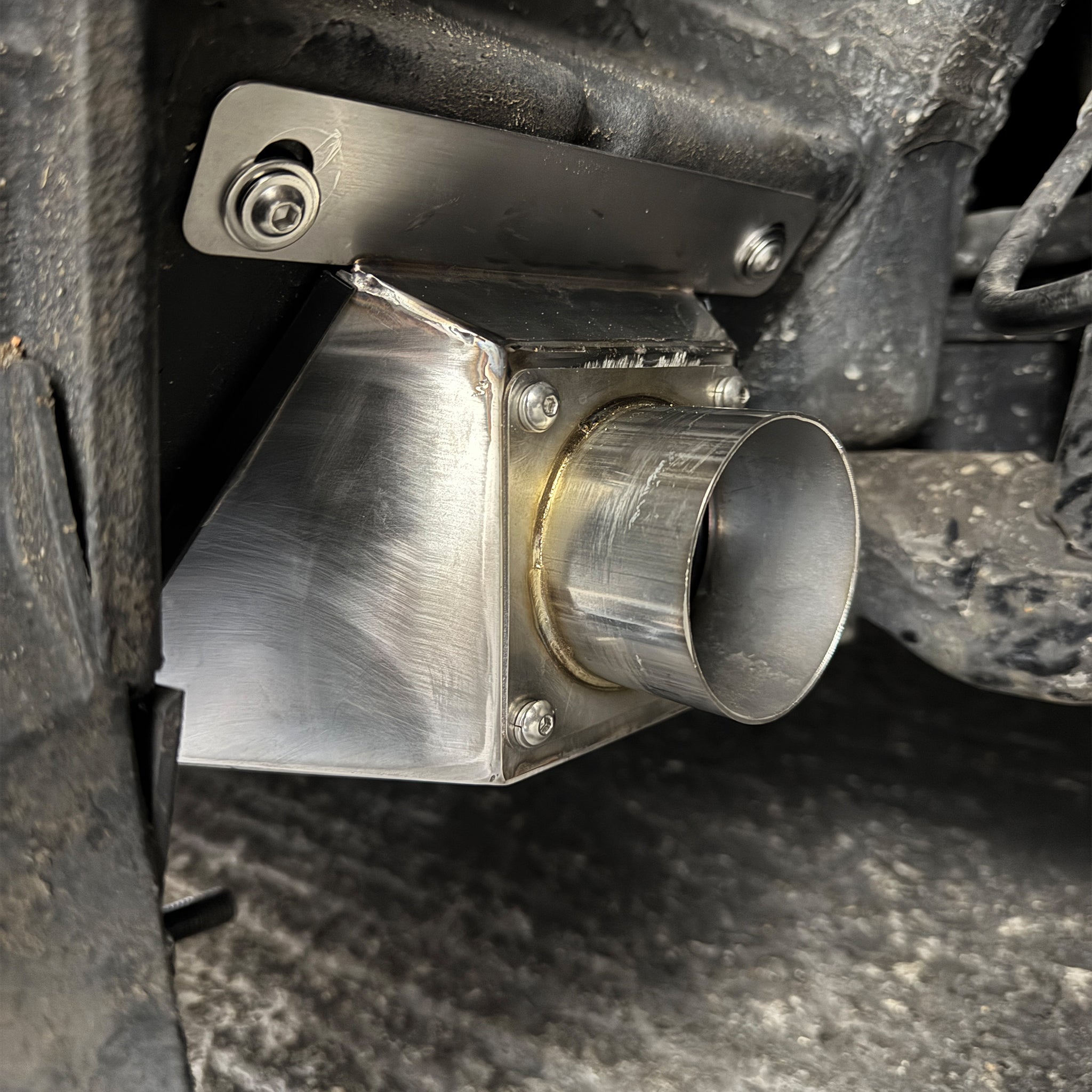 Honda S2000 Brake Cooling Ducts Stainless Steel Rear