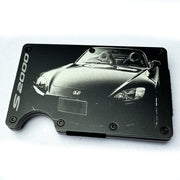 Laser engraved wallet